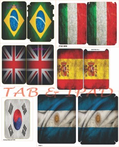 Garskin TAB & IPAD - Flag